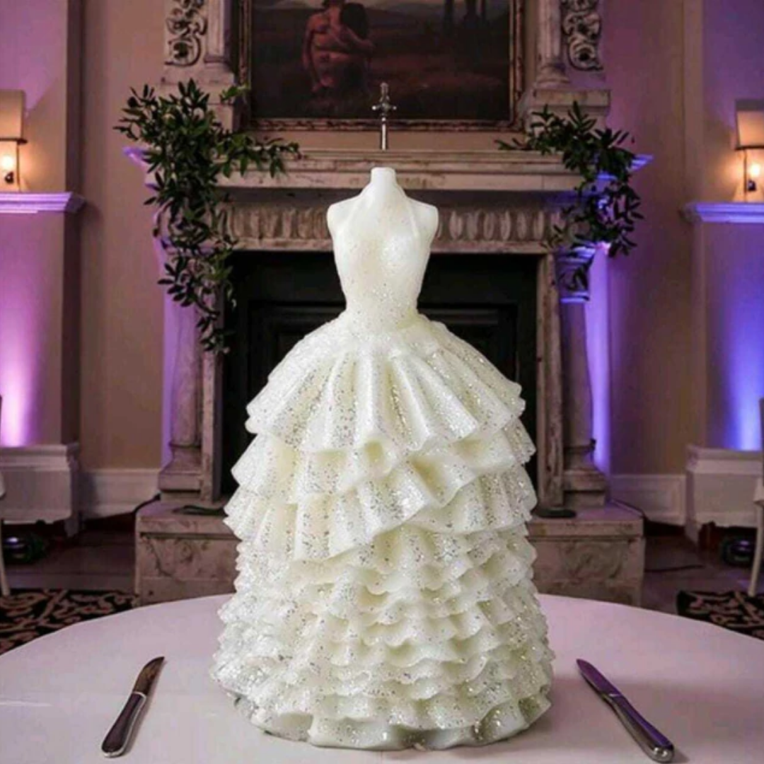 1 vestido 15 años (9CM X 6CM)