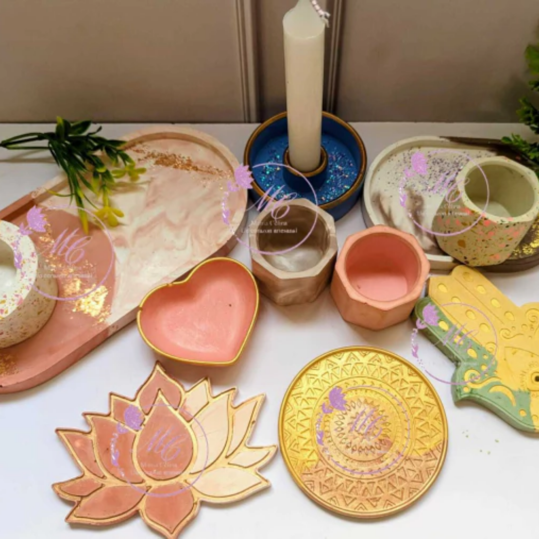 🎥 Curso Grabado: Recipientes de Yeso Cerámico