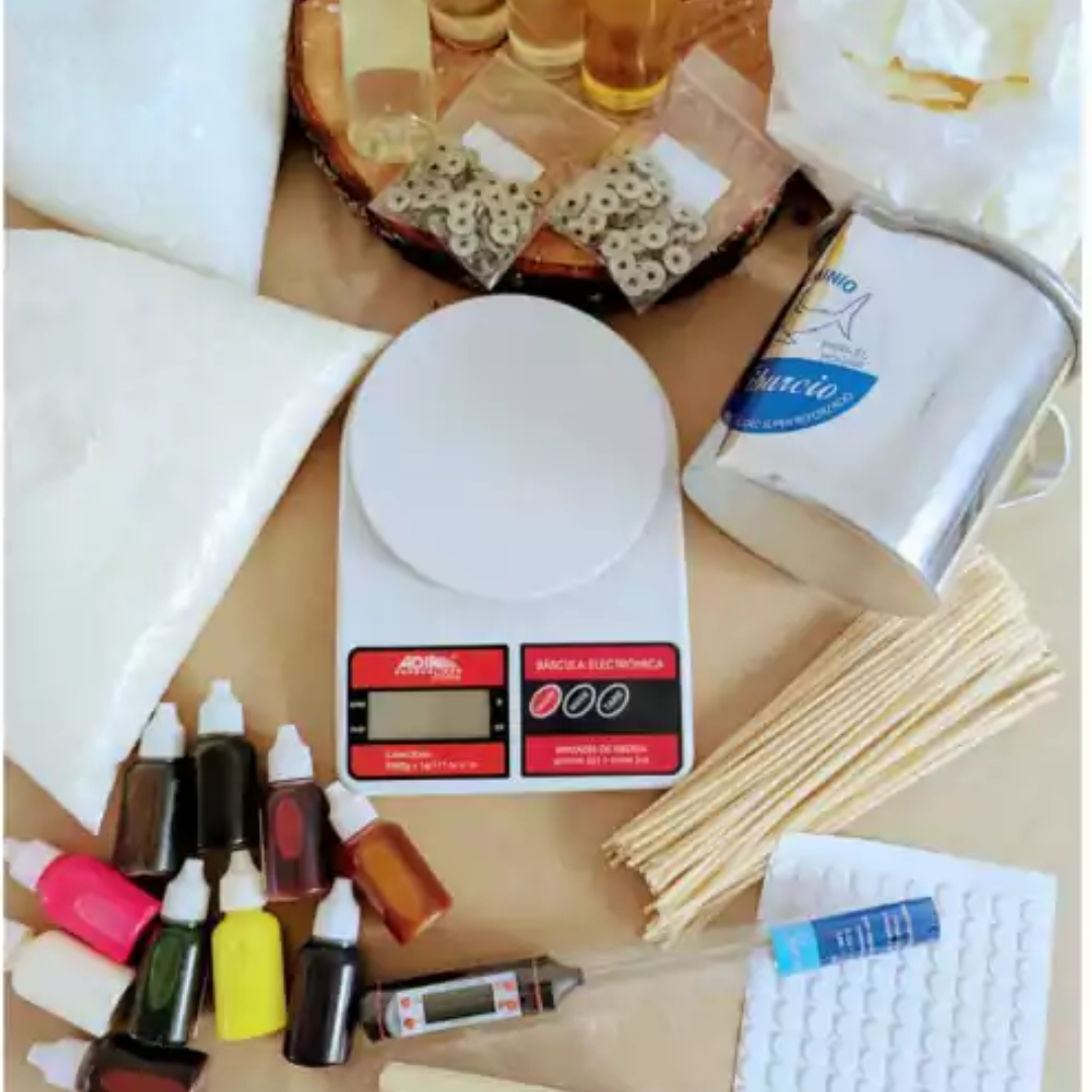 Kit Emprendedor de velas en contenedor *(100 velas)