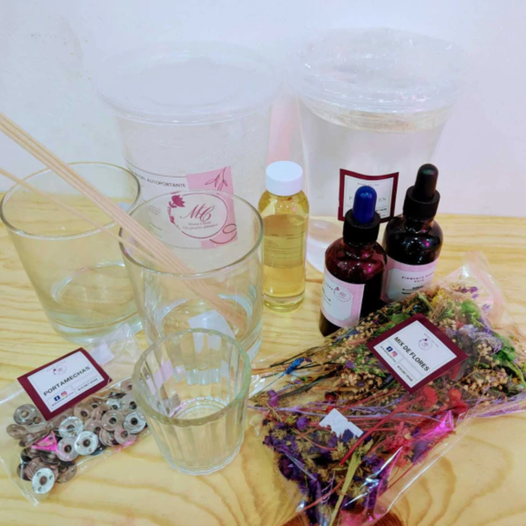 Kit para hacer Velas de Gel
