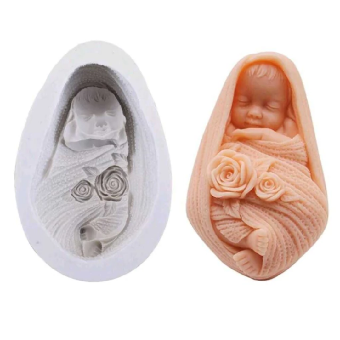 Bebé envuelto (12CM X 8CM)