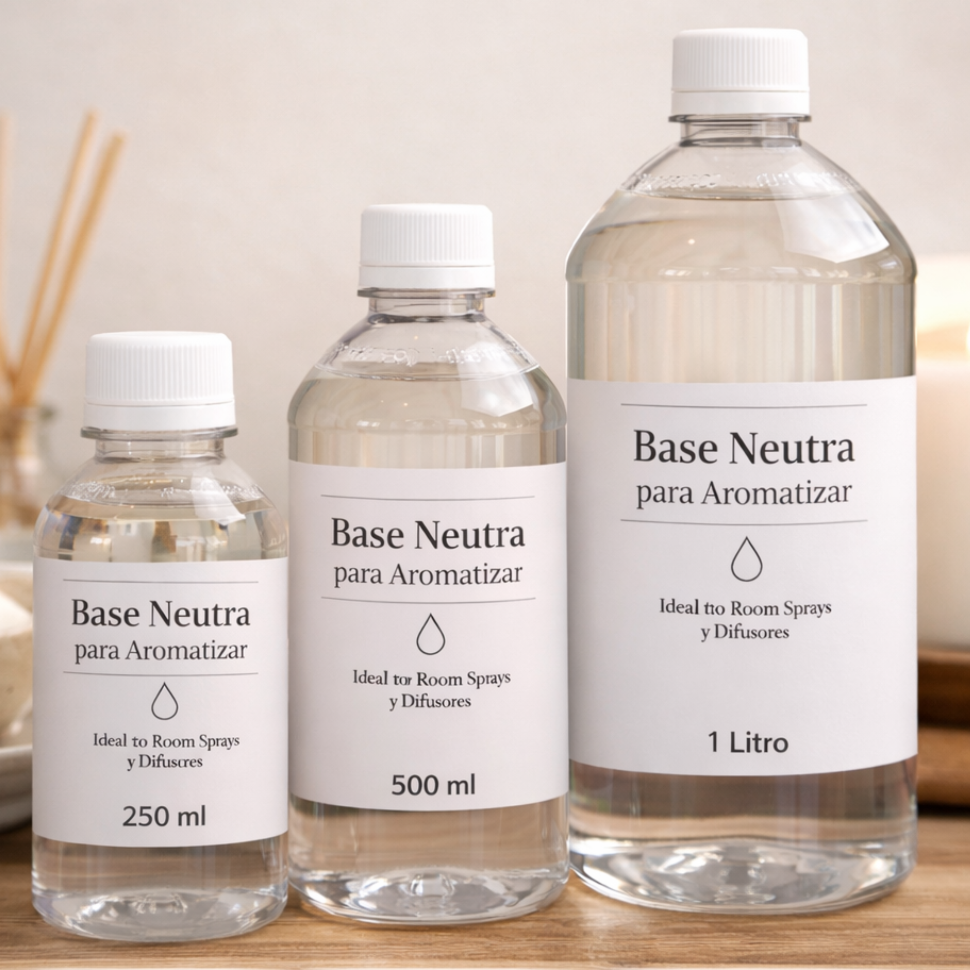 Base Lista para room spray