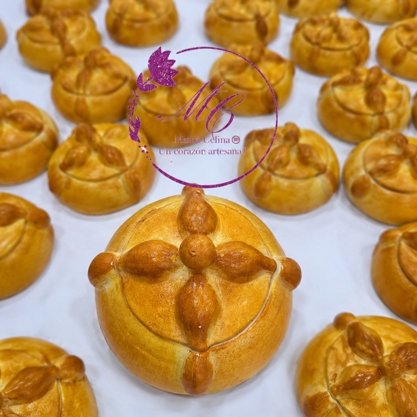 Recipiente pan de muerto
