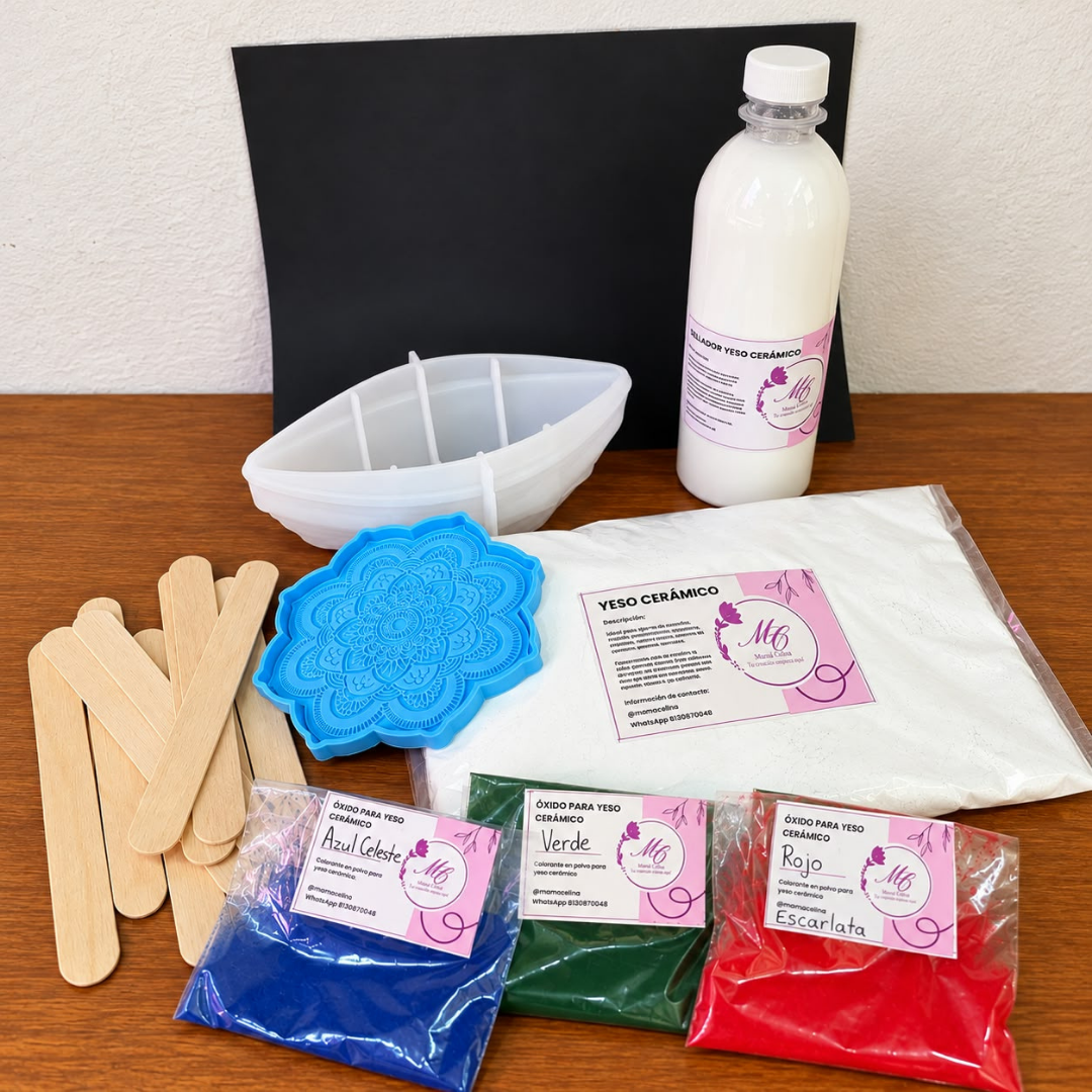 Kit de yeso cerámico