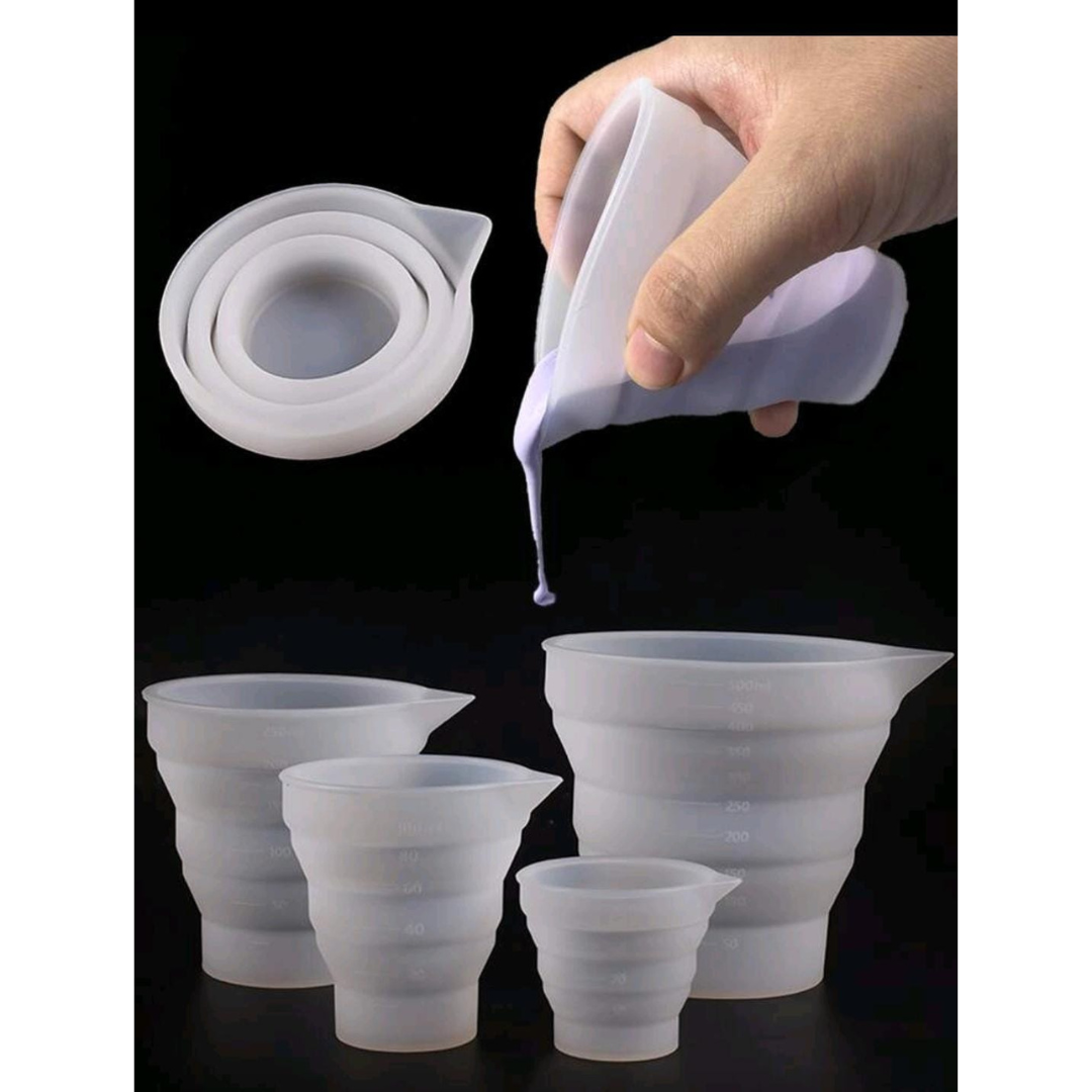 Taza medidora de silicón (500ml)