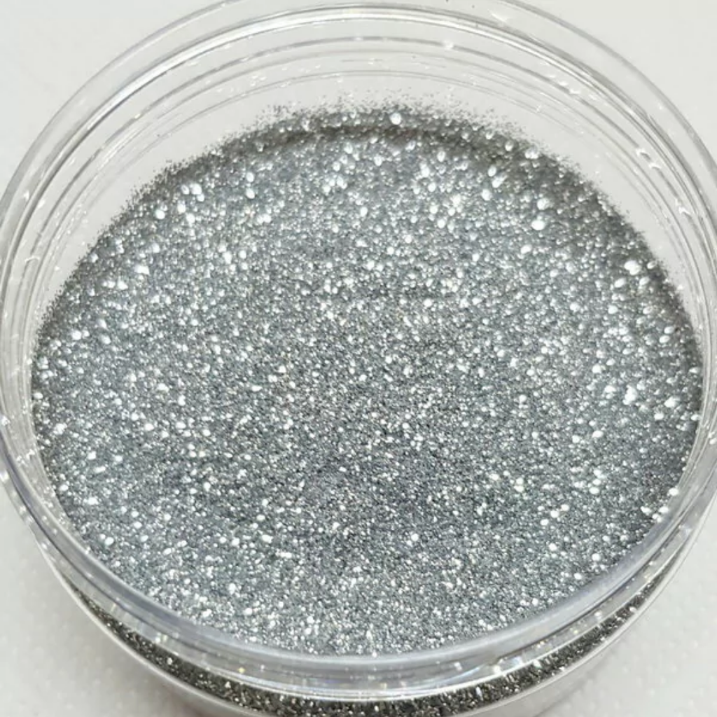 Glitter cosmetico plata ( 5 gr)