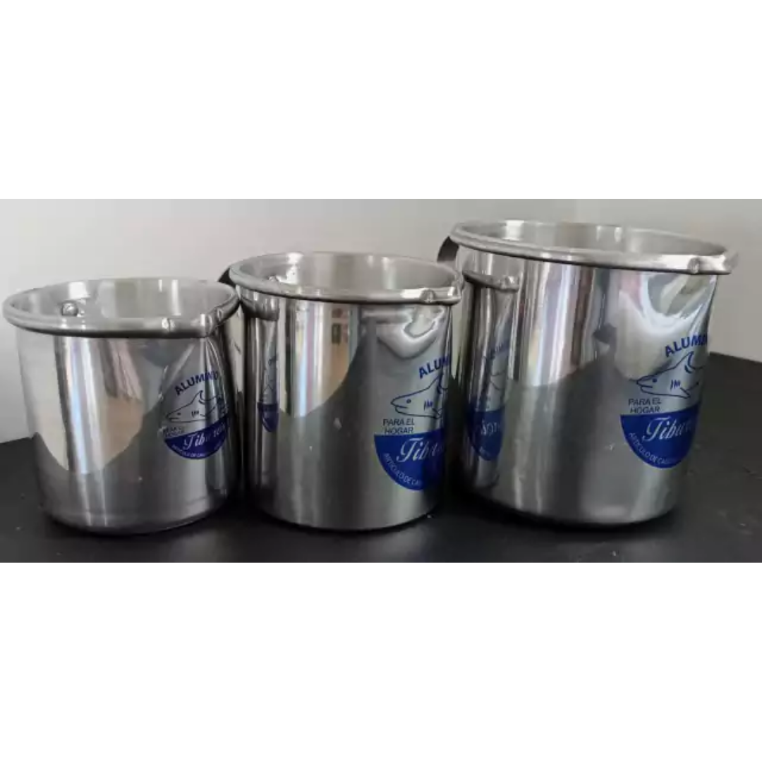 Kit de jarras de aluminio