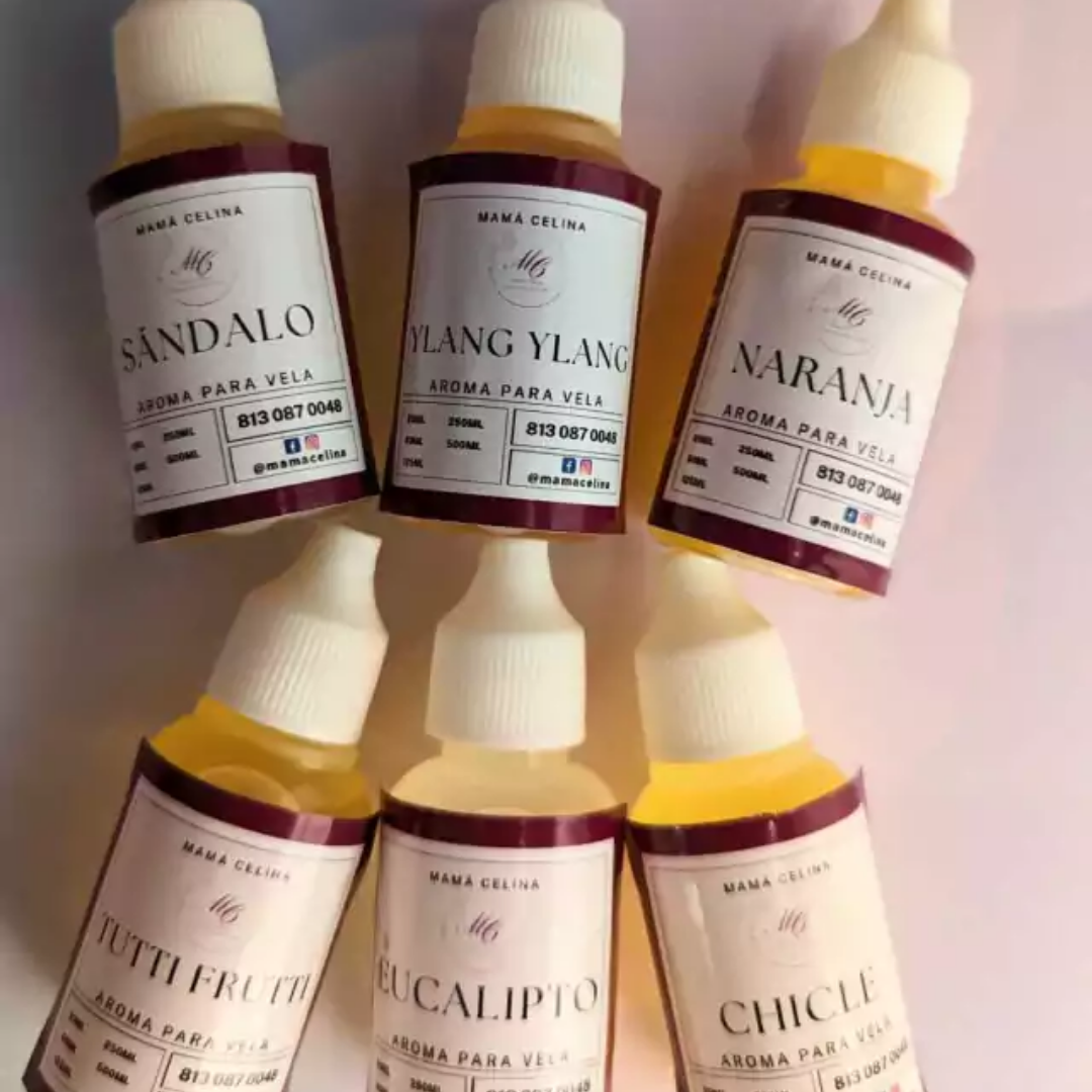 Muestras de Aromas para Vela