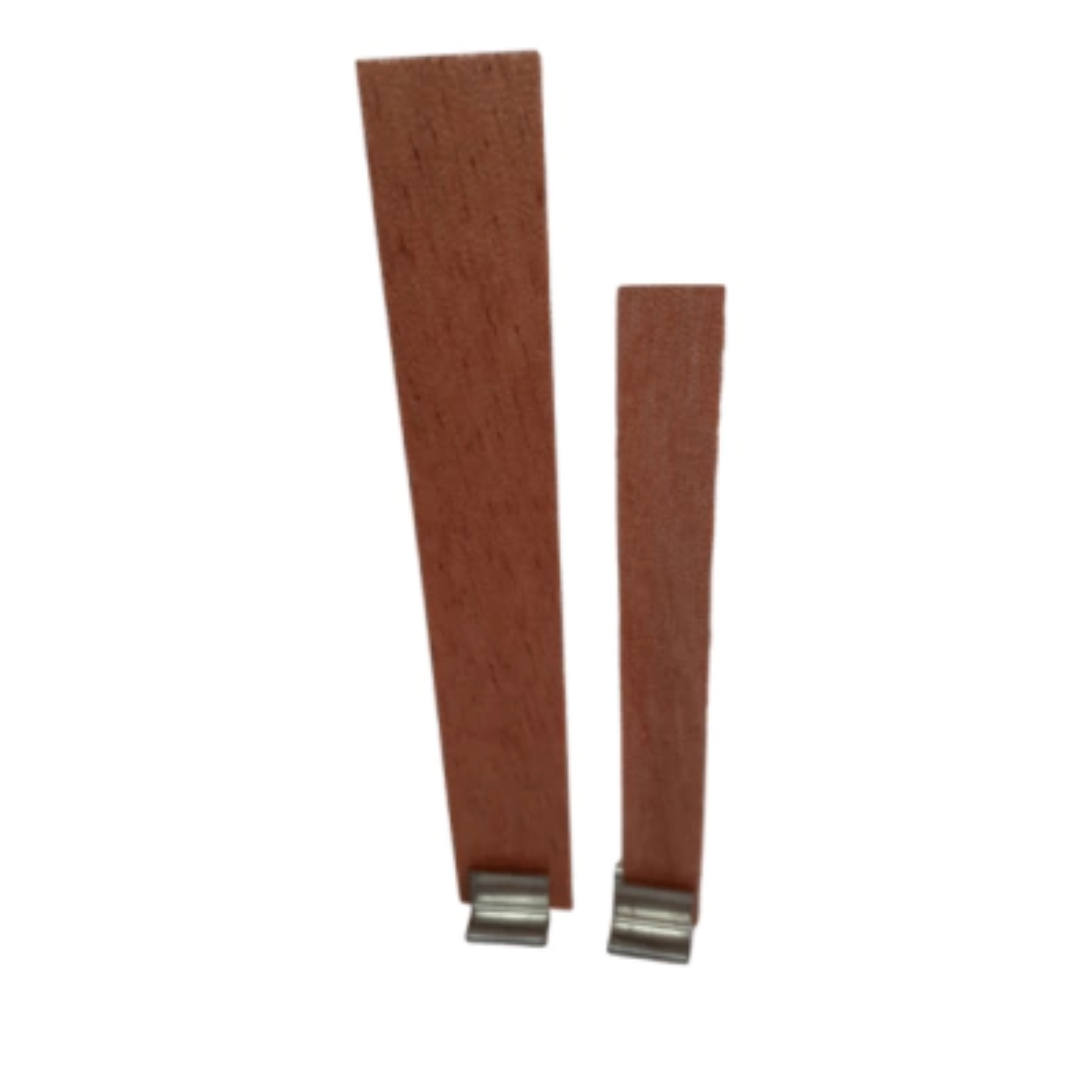 Pabilo de madera 2.5 x 12.5 con portapabilo