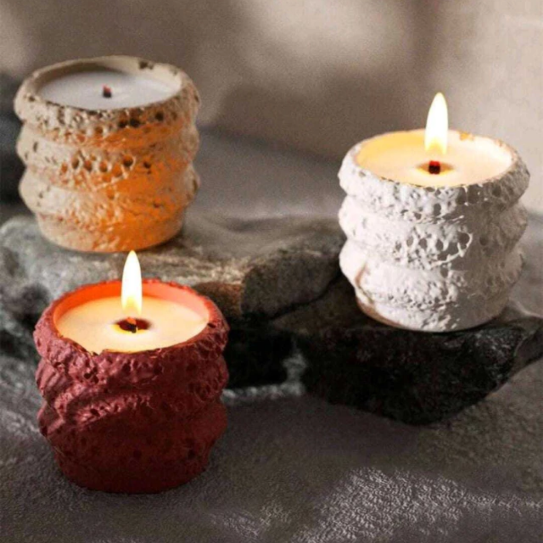 Recipiente piedra circular