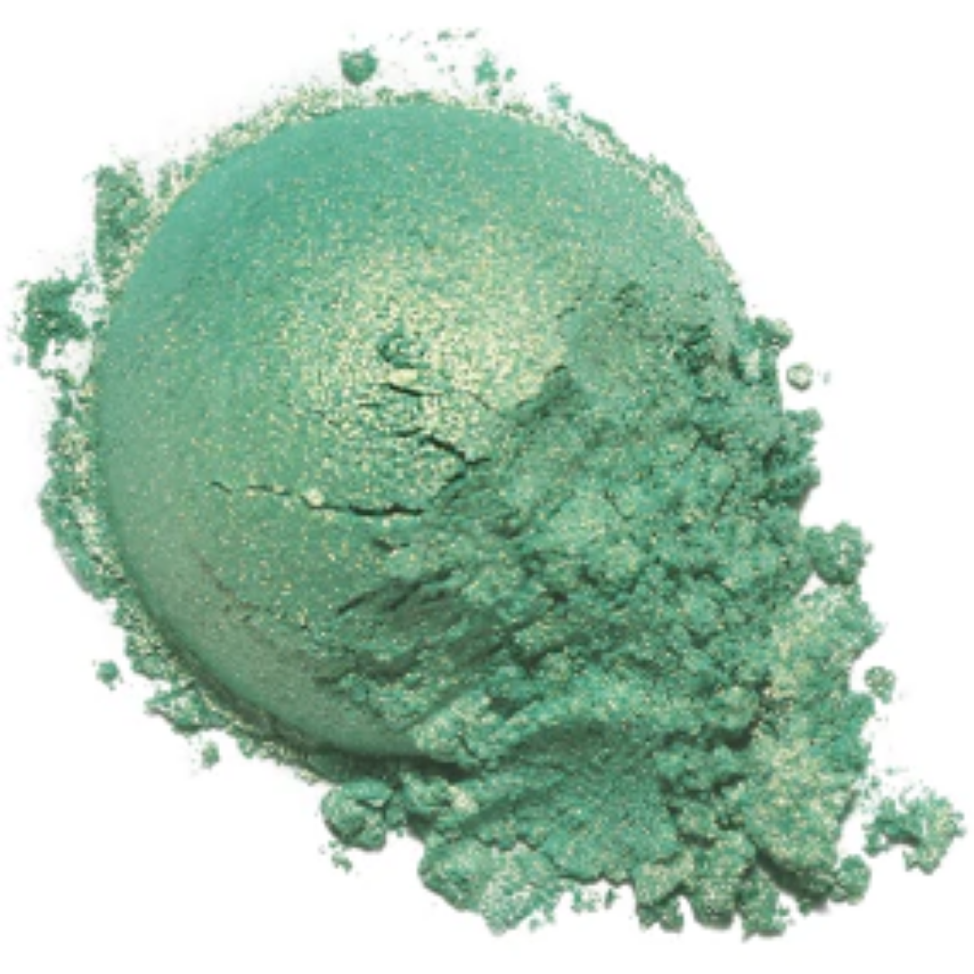 Micas Cosmética Verde Aqua  - 5 gr