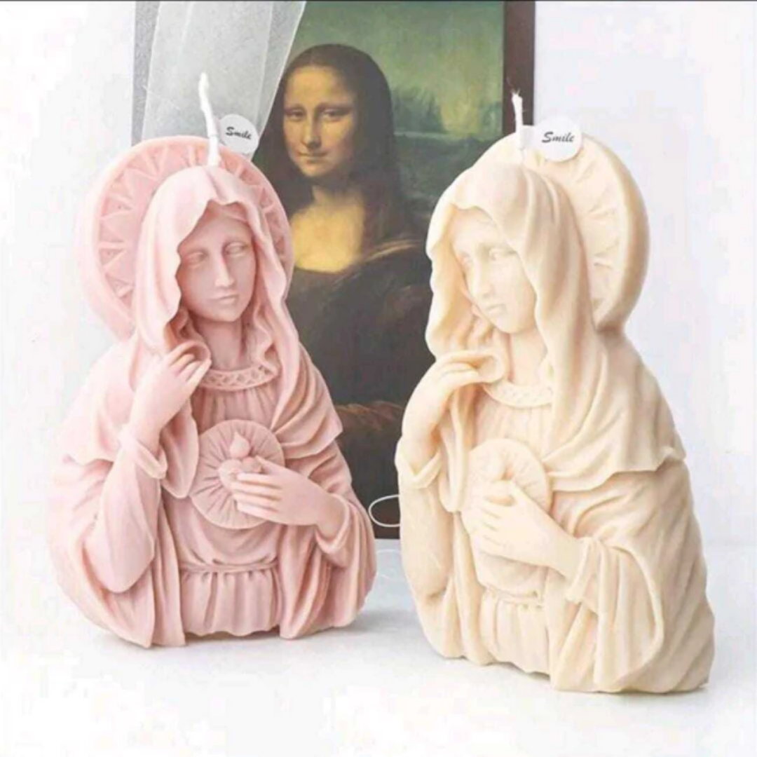 Virgen maria (10cm x 7cm)